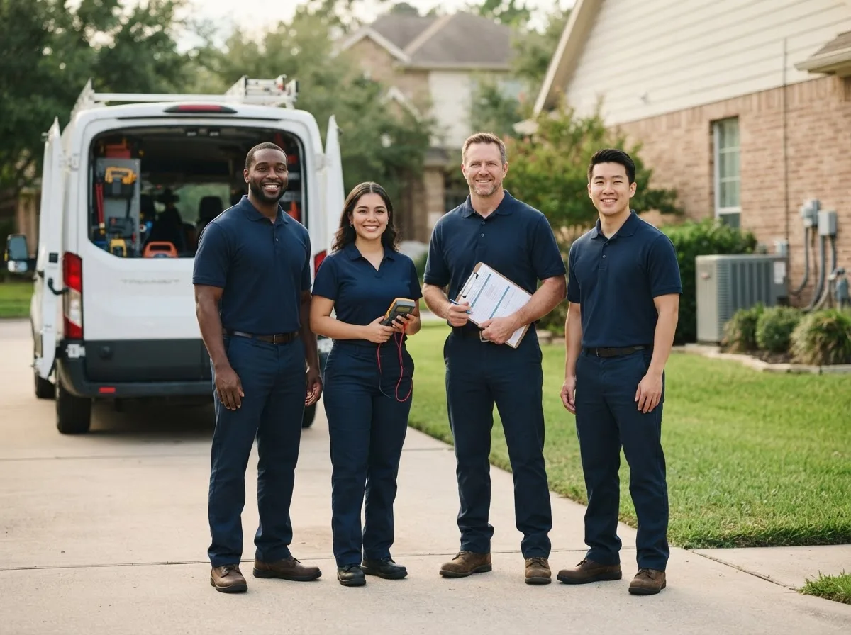 Certified HVAC technician near Mustang, OK